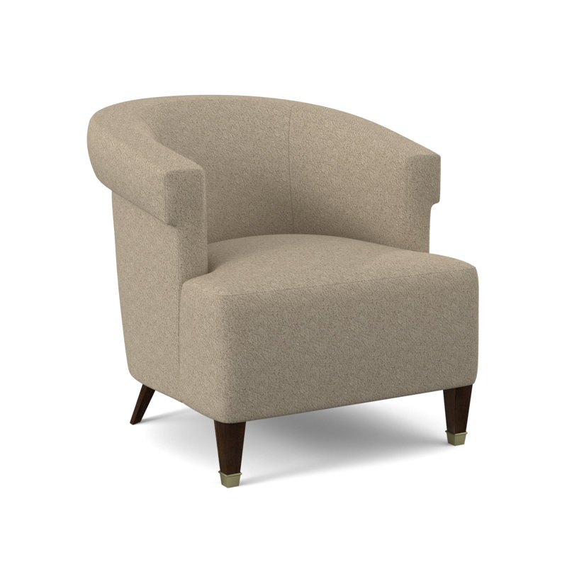 Fauteuil large de 30,5 po Madame, Noyer américain, Océan Edworth