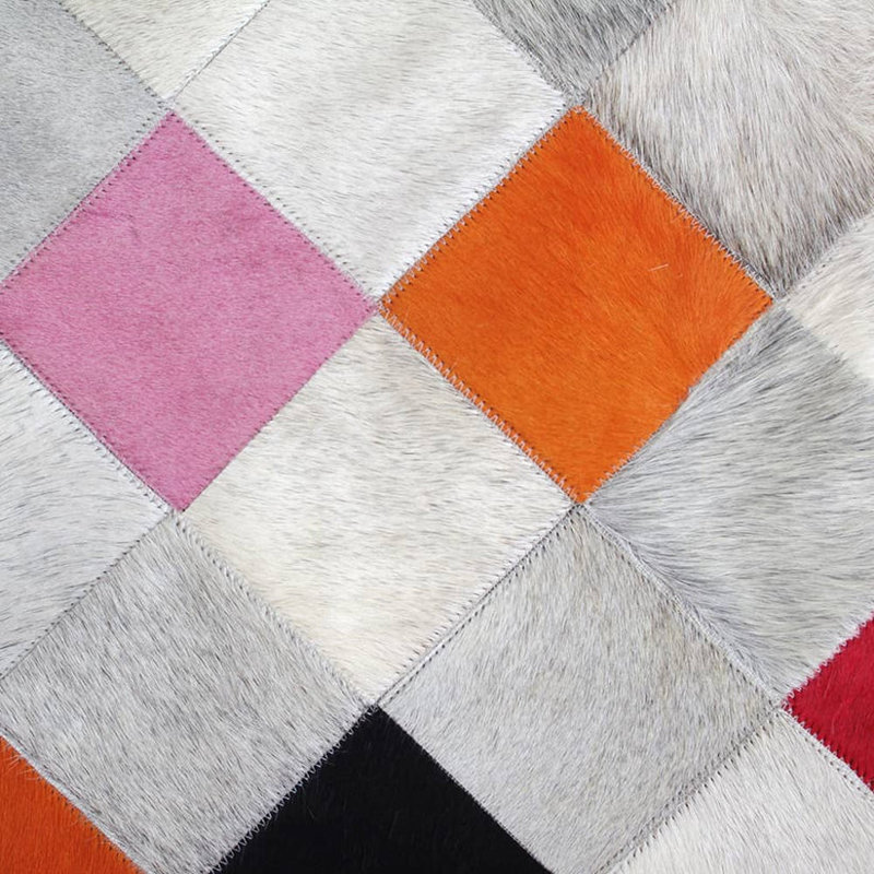 Falling Squares Rug, Rectangle 9' x 12'
