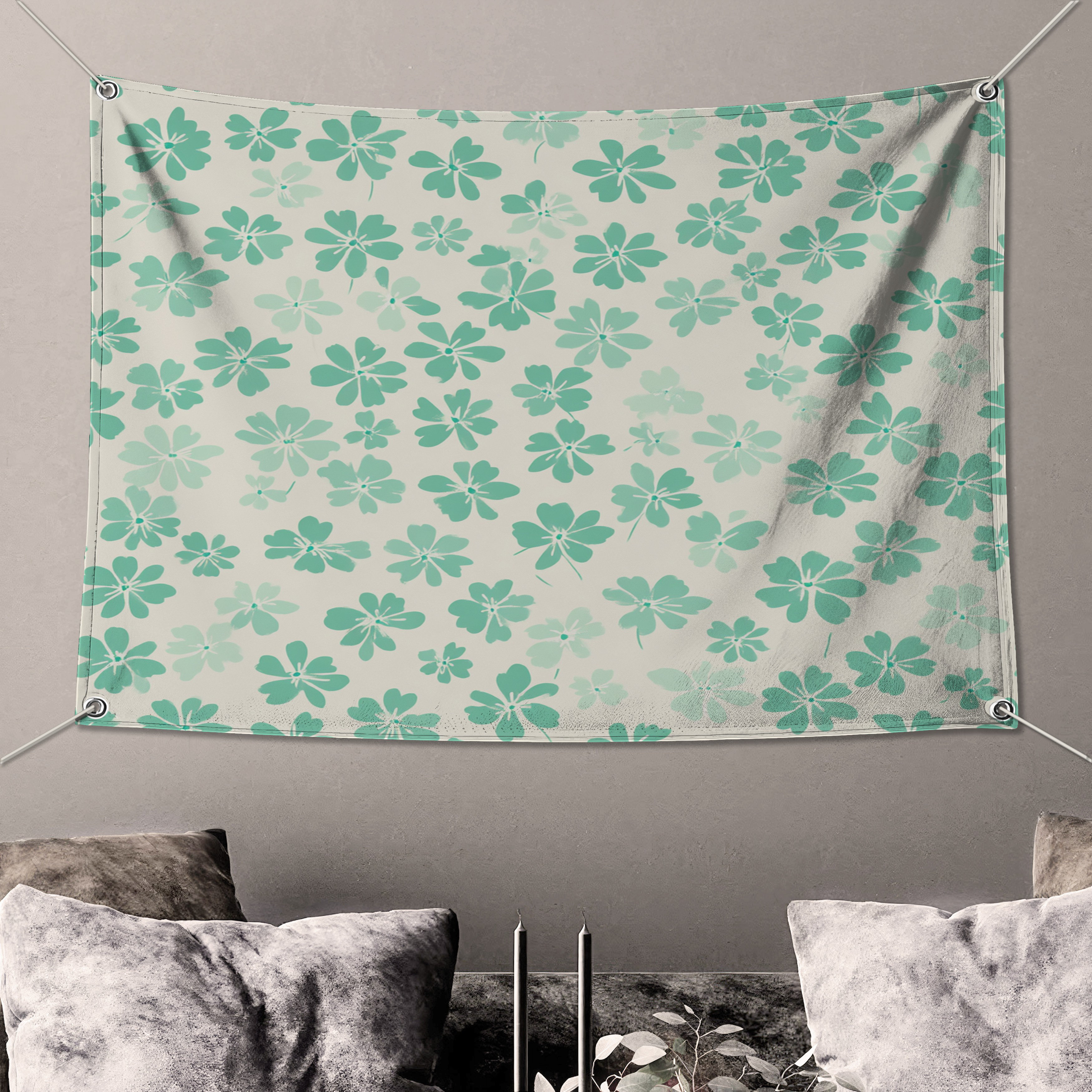 East Urban Home Floral Wall Tapestry - Pattern Wall Decor | Wayfair