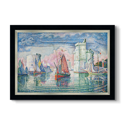 Entrée du port de La Rochelle, 1921 - Paul Signac - Toile encadrée sur mesure