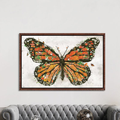 Monarch Butterfly by Barrett Biggers - Painting on Canvas