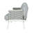 Steel 4-Pieces Coversation Set-407877521-407877520