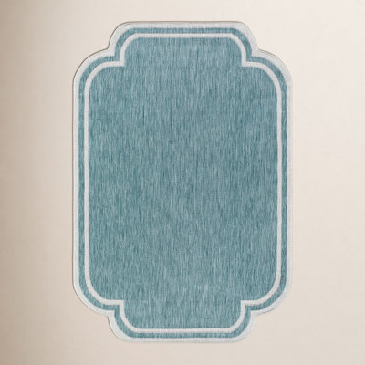 Skiles Striped Outdoor Rug