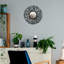 Pauly Metal Flat Wall Mirror