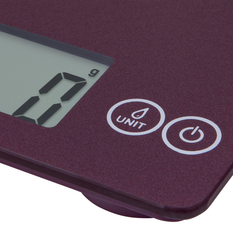 Escali Arti Digital Scale, Metallic Purple Night
