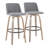 Thea 30" Fixed-Height Bar Stools with Bent Wood Legs & Round Footrest-94352141-94352147-129427576