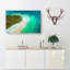 Maldives Beach In Abstract - Wrapped Canvas-55309758