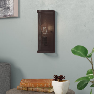 Nedra Steel Flush Mounted Sconce