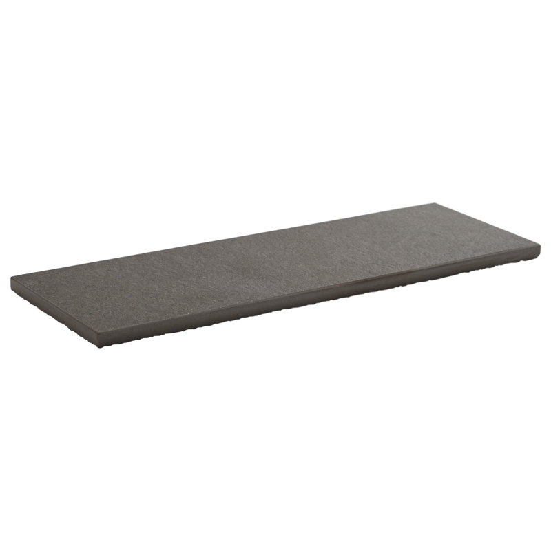Piccoli Petite 4x12 Matte Terrazzo Look Porcelain Tile, Gray