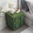 19.7" Modern Nightstand With 2 Drawers & Rounded Corner Design