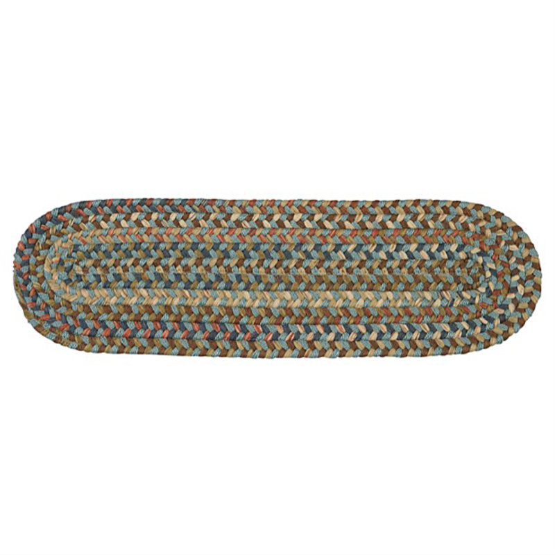 Tapis d'escalier Kipton - Gris, Ensemble de 13, Chrome chrome