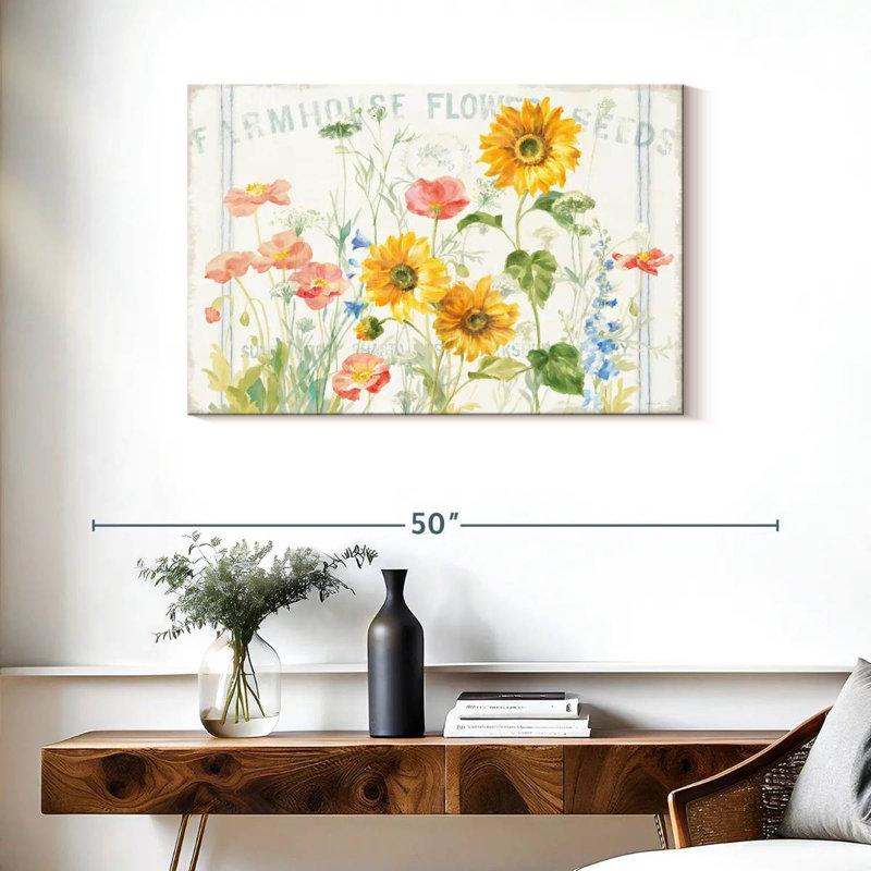 Harnek Floursack Florals I, H 24 po x l 36 po