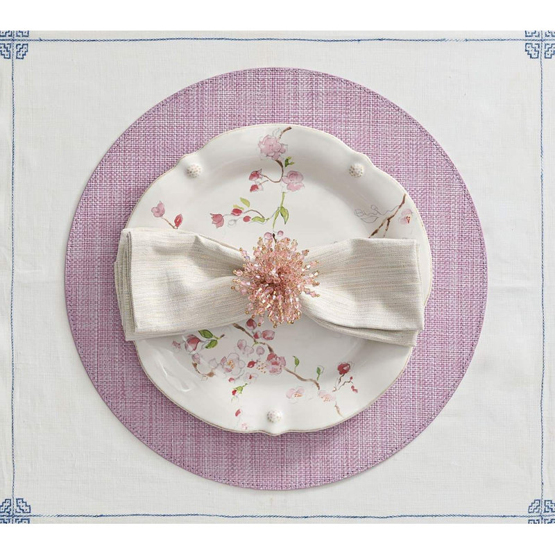 Brilliant Napkin Ring, Blush