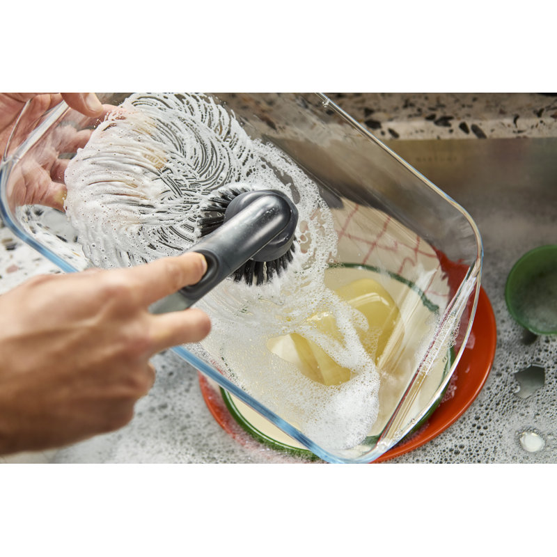 Joseph Joseph Sinktech Soap-Dispensing Dish Brush With Storage Stand