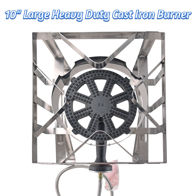 Stainless Steel High-Pressure Single Burner Outdoor Propane Stove