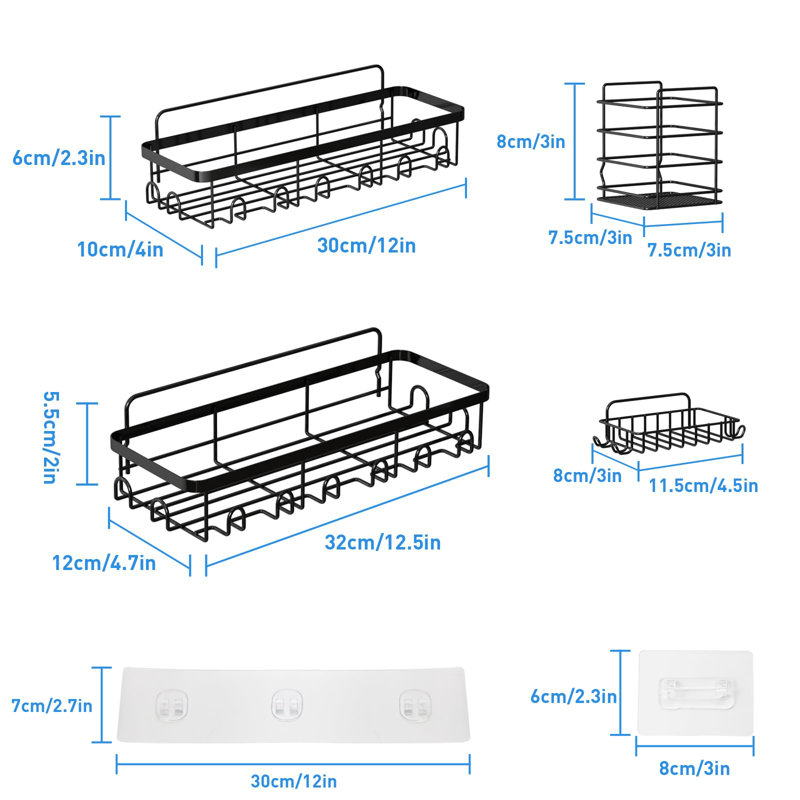 Anguila Stainless Steel Shower Caddy