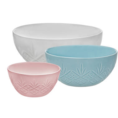 Godinger godinger mixing bowls with lids, plastic nesting bowls