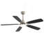 Modern 52 Inch Led Ceiling Fan With 110V 6 Speed Wind 5 Blades Remote Control Reversible DC Motor With Light-932124621-932124623
