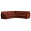 Wendleberry Corner with two seats both sides, Fixed Back-1358832760