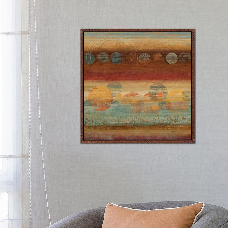 Pattern Play III by Tom Reeves - Gallery-Wrapped Canvas Giclée on Canvas, 66.04 cm H x 66.04 cm W, Classic Wood Framed
