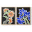 Pop Flowers III - reproduction encadrée de qualité supérieure - prête à être accrochée - aucun clou requis - aucun clou requis-1959094084-1959094086