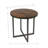 Brown Round End Table