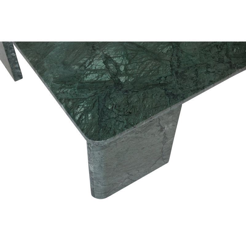 Table basse Livorno, Marbre vert