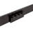 Black Steel Double Door Barn Door Hardware Kit Standard Double