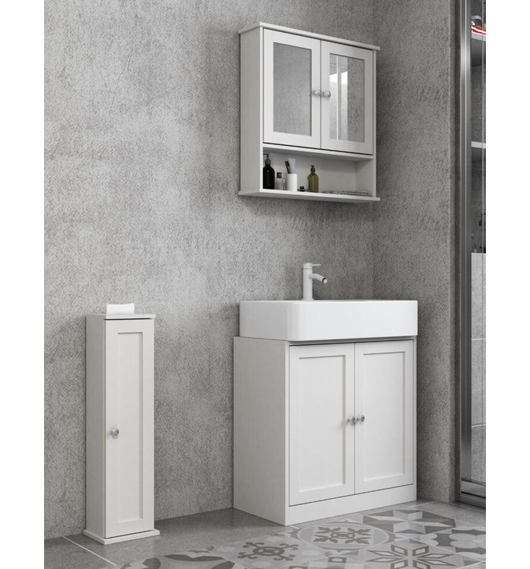Atenas 69cm Kitchen Pantry, Beige