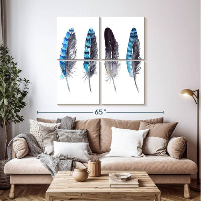 Plumes de geai bleu