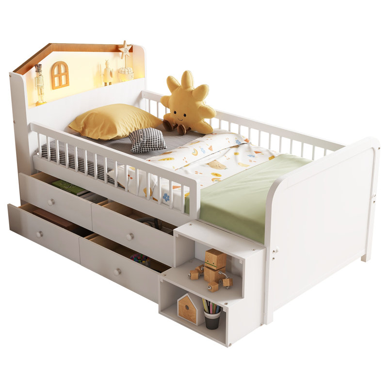 Lit de jour pour enfant Whimsical, Blanc