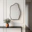 Armoire à miroir murale nuage avec étagères ajustables-1163198047