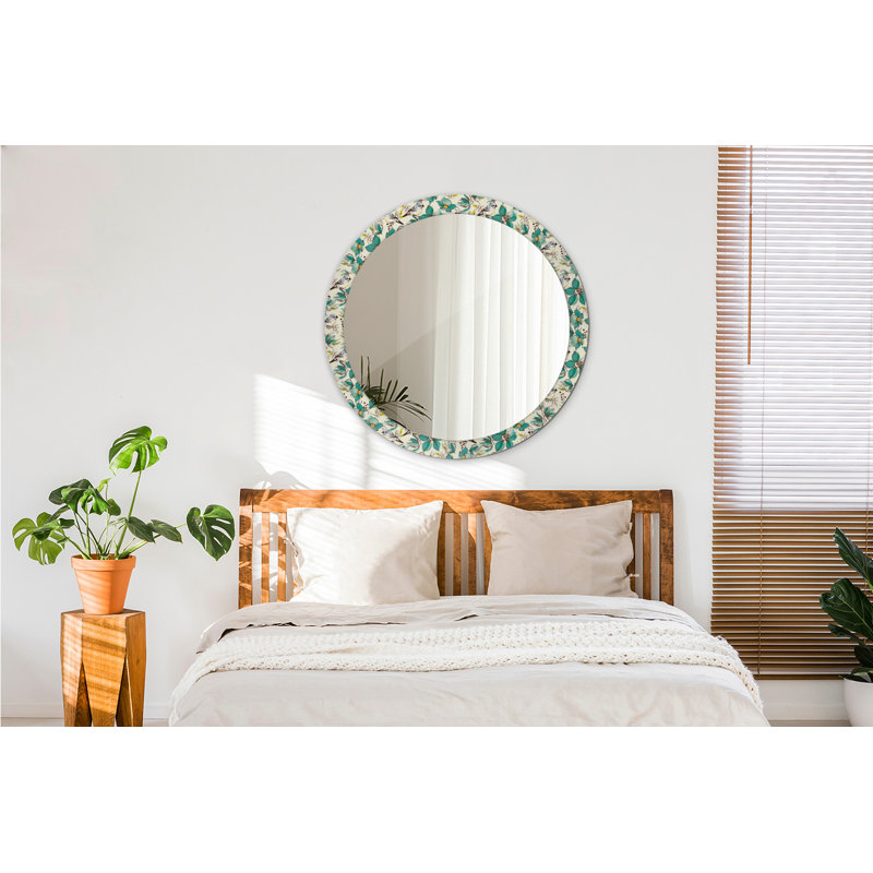 Huldar Glass Flat Wall Mirror