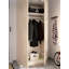 2 Door Manifactured Wood Wardrobe