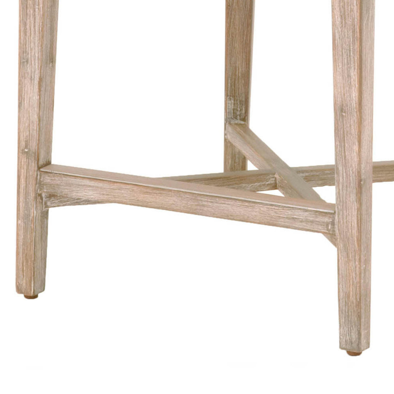 Bowker Bar and Counter Stool, Counter Stool (26" Seat Height), Taupe & White / Pumice