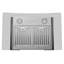 Hauslane 30" Stainless Steel 450 CFM Convertible Wall Range Hood with Baffle Filter