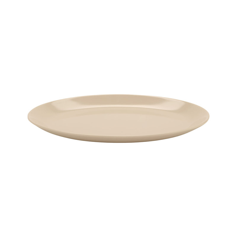 Plateau de service ovale en mélamine GET, H 1 po x L 10 po x l 7,75 po, Manille