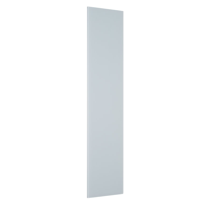 Memo Wall Mounted Magnetic Glass Board, White, 48cm H x 78cm L x 4cm D