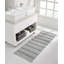 Tapis de couloir à franges en coton 24 po x 60 po Savannah-1225554377