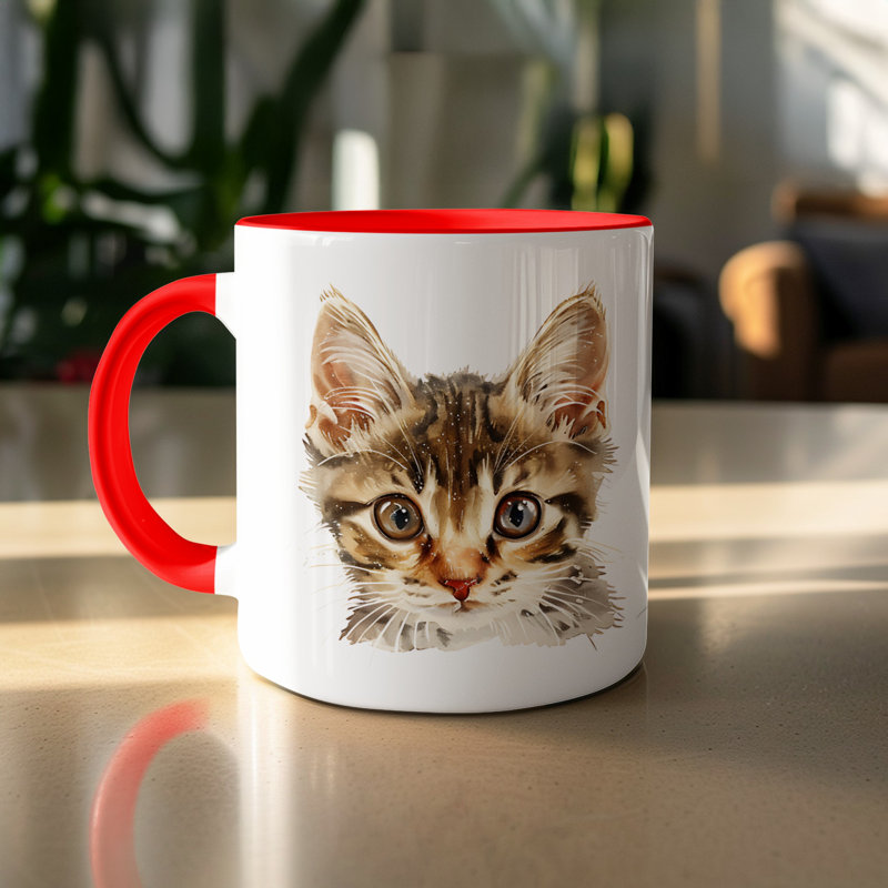 Mug, Red, 3