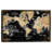 " World Map On Black "