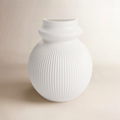 Ceramic Vase Decorative Bookends