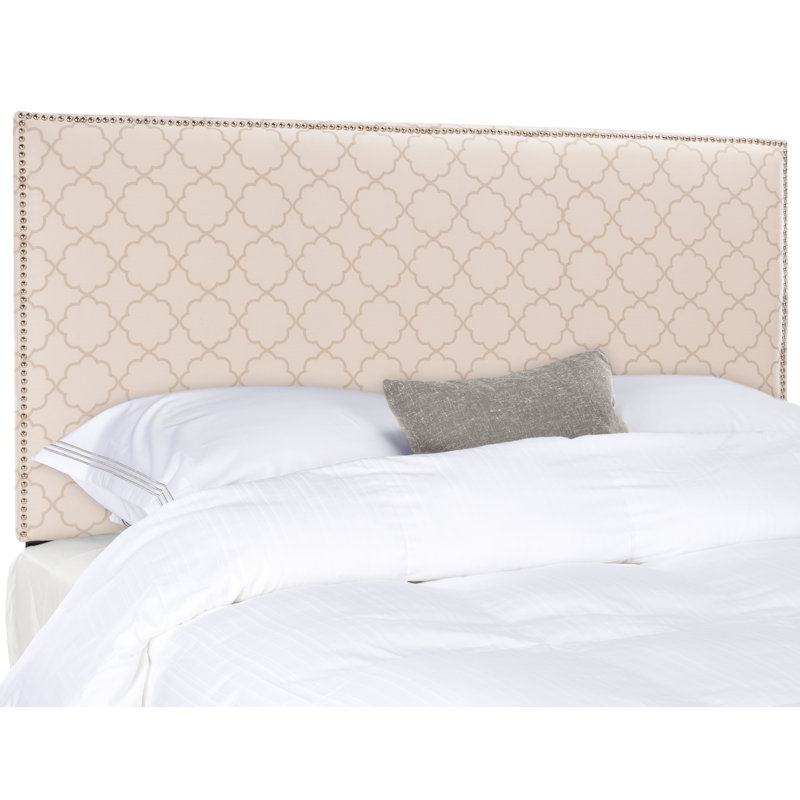 Farringdon Upholstered Cotton Blend Panel Headboard