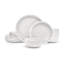 Service de table léger en porcelaine os 12 pièces Callie, service pour 4