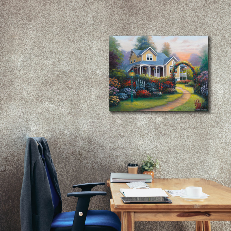 " Delightful Glow " by John Zaccheo, 26" H x 34" W x 1.5" D