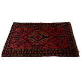 Orlah Oriental Area Rug in Red