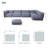 Muemil Boneless 7 - Piece Upholstered Sectional