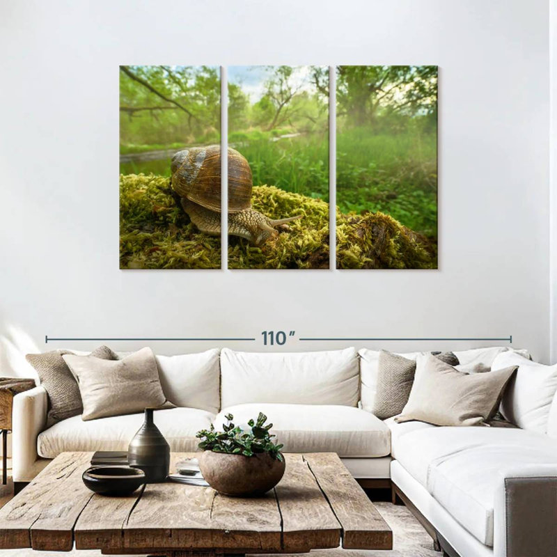 Roman Garden Snail, 48" H x 74" W
