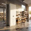 Grande armoire de rangement blanche avec tiroirs et tablettes réglables - Organisateur de garage et de maison polyvalent