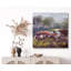 FIVE COWS FIVE COWS - Unframed Print on Canvas-769491854-769491878